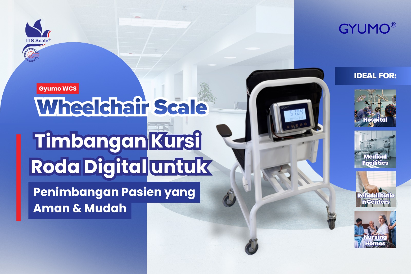 Timbangan Ramah Bagi Pasien Yang Kesulitan Berdiri